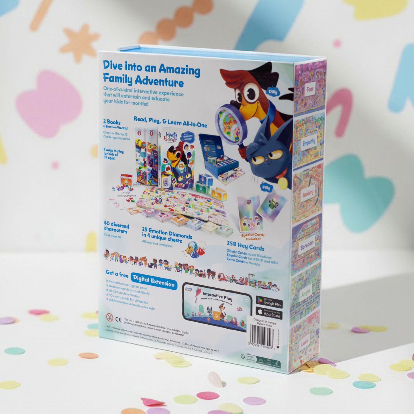 Hey Feelings™ Deluxe Game & Book2 Set