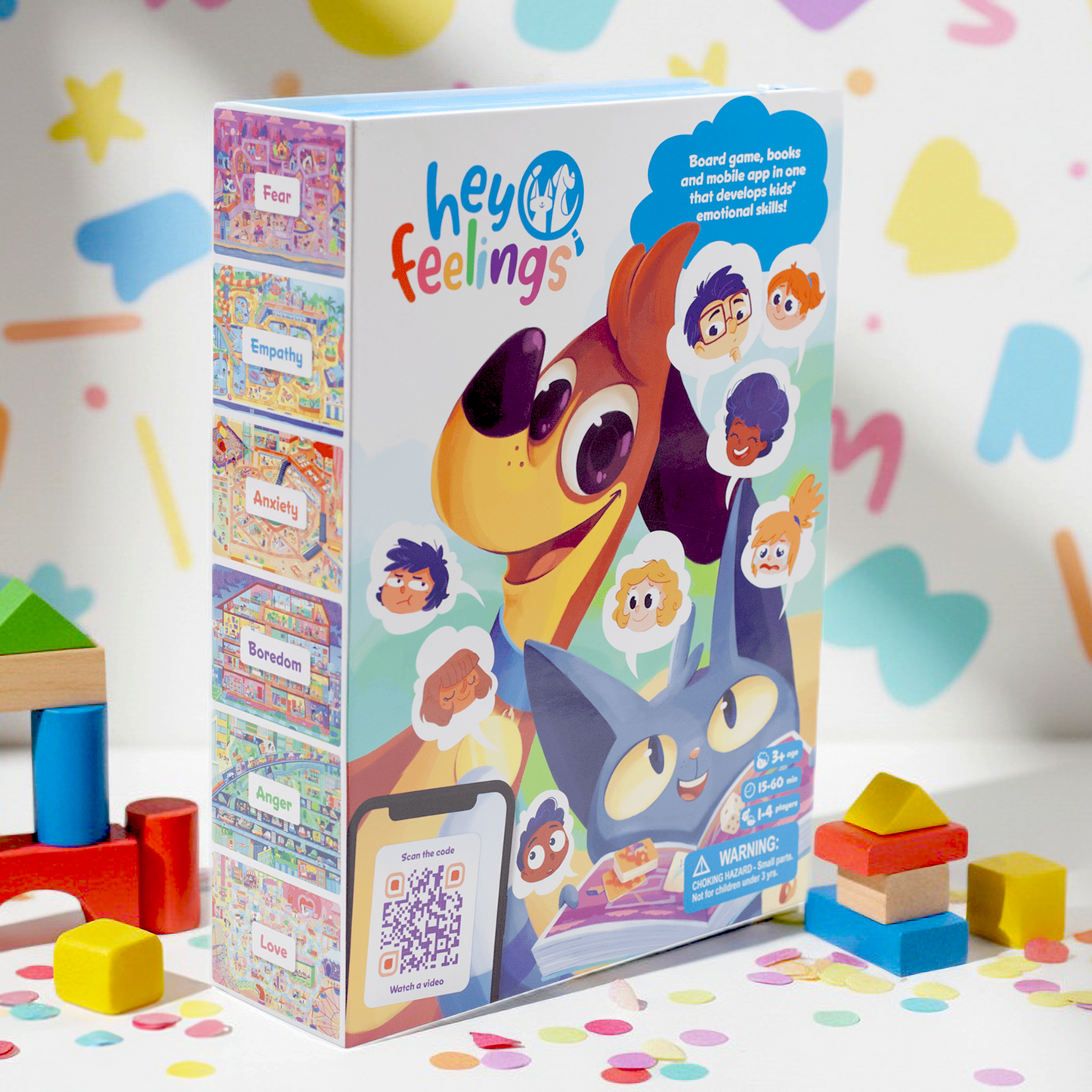 Hey Feelings™ Deluxe Game & Book2 Set