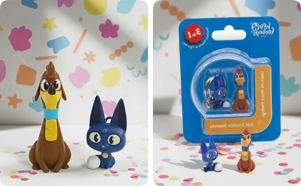 Hey Feelings™ Filly & Dilly Figures